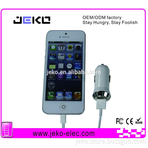 shenzhen factory certificate single usb car charger LED light car charger for mobile phone in car using charger